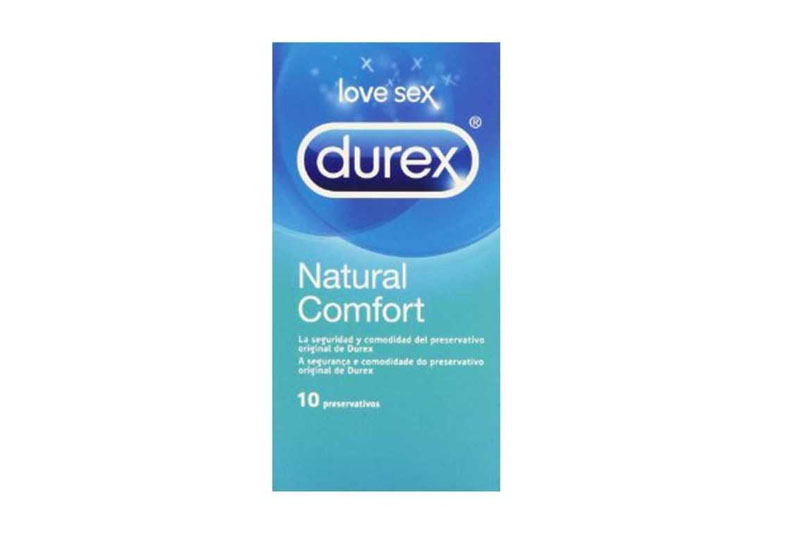 DUREX NATURAL COMFORT 10 Preservativos