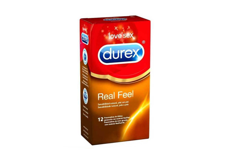 DUREX REAL FEEL 12 Preservativos