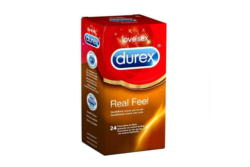 DUREX REAL FEEL 24 Preservativos