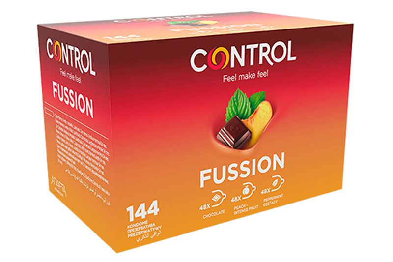 CONTROL ADAPTA FUSSION 144 Preservativos
