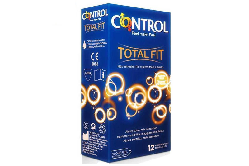CONTROL TOTAL FIT / DIAMETRO MENOR 12 Preservativos