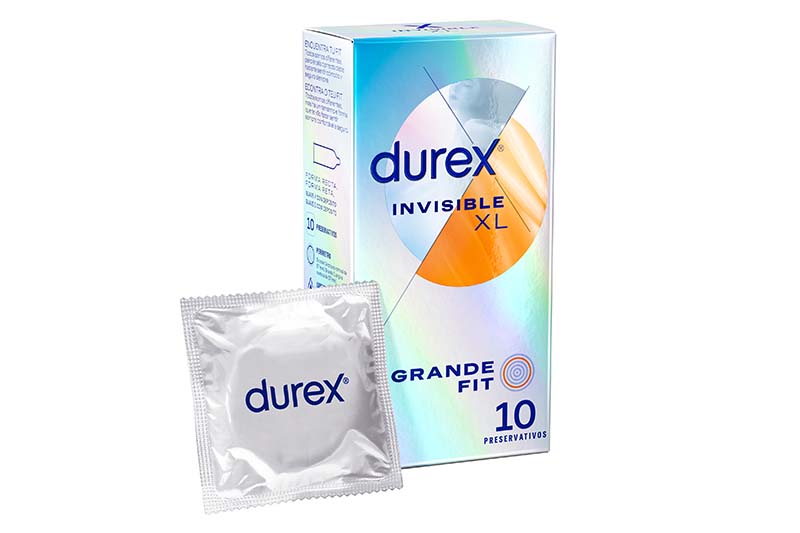 Durex INVISIBLE Xl 10 Preservativos