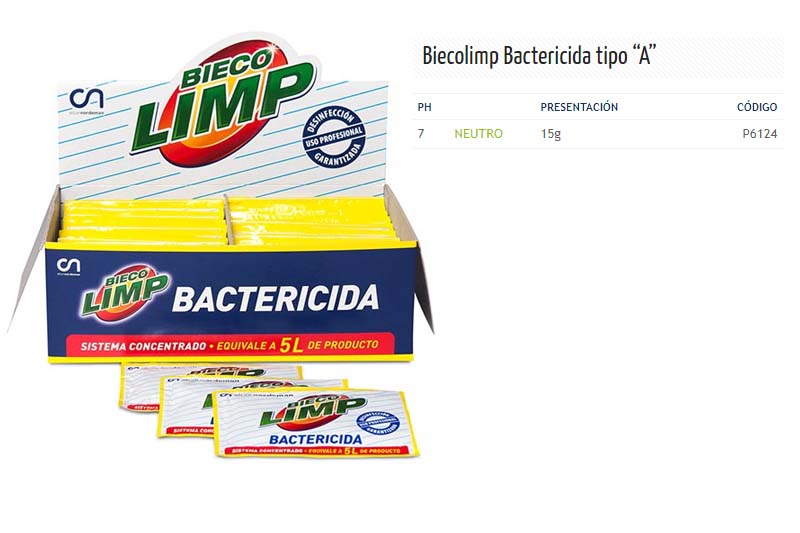 Biecolimp Bactericida tipo “A”