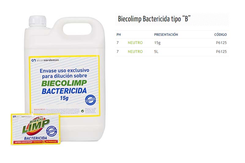 Biecolimp Bactericida tipo “B”
